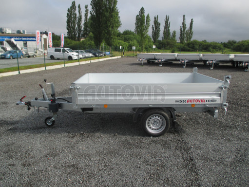 Sklápěcí přívěsný vozík - RK 1,5T 2,57x1,51/0,35 č.4