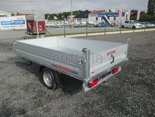 Sklápěcí přívěsný vozík - RK 1,5T 2,57x1,51/0,35 č.5