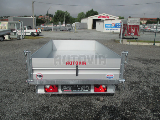 Sklápěcí přívěsný vozík - RK 1,5T 2,57x1,51/0,35 č.6