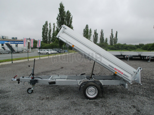 Sklápěcí přívěsný vozík - RK 1,5T 2,57x1,51/0,35 č.16