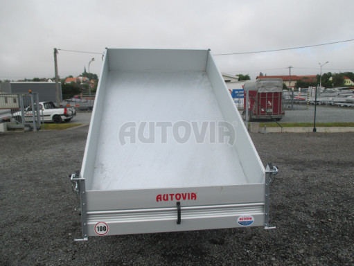 Sklápěcí přívěsný vozík - RK 1,5T 2,57x1,51/0,35 č.18