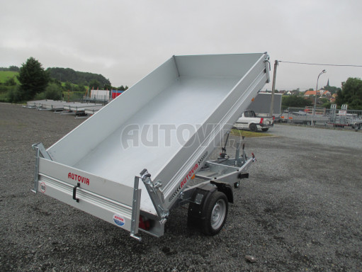 Sklápěcí přívěsný vozík - RK 1,5T 2,57x1,51/0,35 č.19