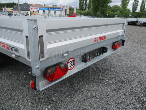 PROFI přívěs VER 3,5T 5,03x2,06/0,30 č.25