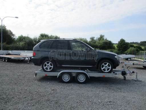 Přívěs pro přepravu aut PM 2,7T 3,95x2,00