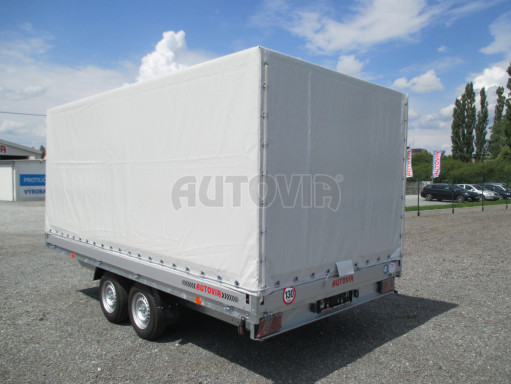 Nákladní přívěs s plachtou DN 2,7T B2 4,17x2,10/2,10 POČ