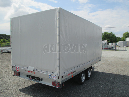Nákladní přívěs s plachtou DN 2,7T B2 4,17x2,10/2,10 POČ