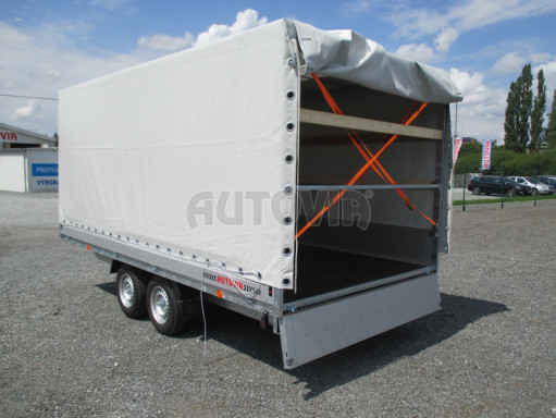 Nákladní přívěs s plachtou DN 2,7T B2 4,17x2,10/2,10 POČ