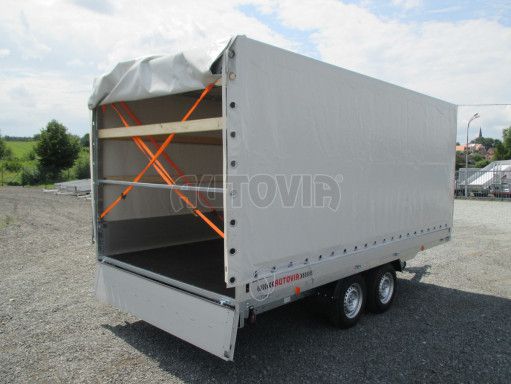 Nákladní přívěs s plachtou DN 2,7T B2 4,17x2,10/2,10 POČ