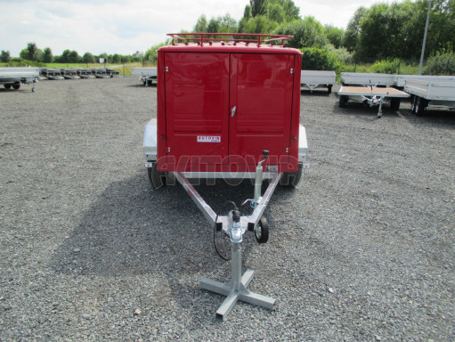 Nebrzděný podvozek pod hasičskou skříň PS 12, VA 750kg 2,06x1,27 č.11