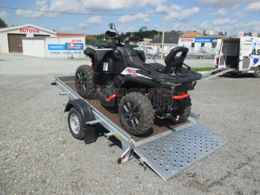 Sklápěcí přívěs na převoz čtyřkolek, mechanizace PZ SK 750kg 2,51x1,65* č.3