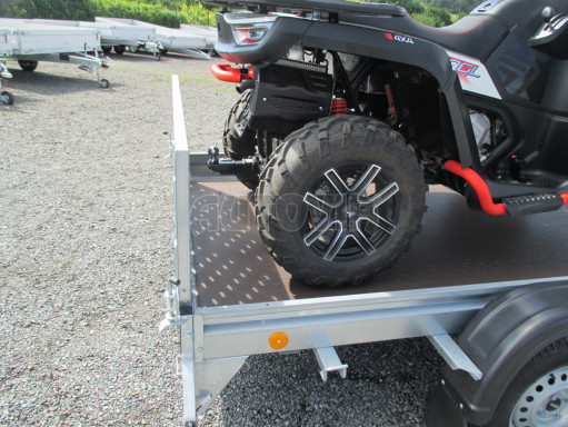 Sklápěcí přívěs na převoz čtyřkolek, mechanizace PZ SK 750kg 2,51x1,65* č.18