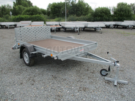 Sklápěcí přívěs na převoz čtyřkolek, mechanizace PZ SK 750kg 2,51x1,65* č.28