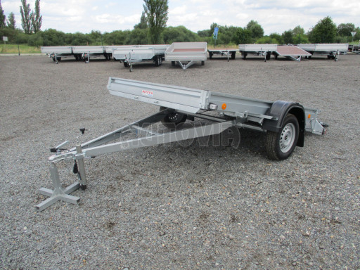 Sklápěcí přívěs na převoz čtyřkolek, mechanizace PZ SK 750kg 2,51x1,65* č.30