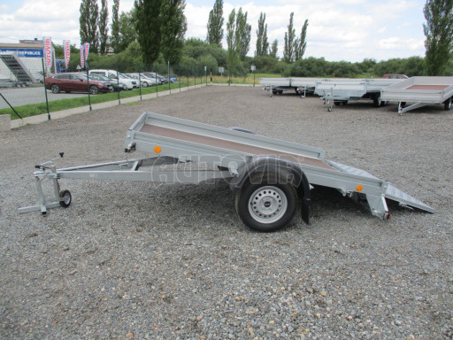 Sklápěcí přívěs na převoz čtyřkolek, mechanizace PZ SK 750kg 2,51x1,65* č.31
