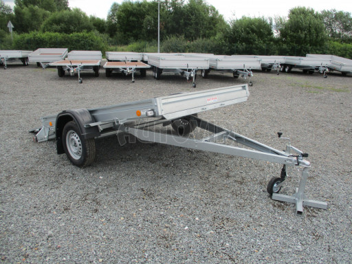 Sklápěcí přívěs na převoz čtyřkolek, mechanizace PZ SK 750kg 2,51x1,65* č.36