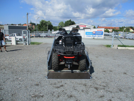 Naklápěcí nebrzděný PROFI přívěs ZV 31 750kg N1 skl 3,01x1,54/0,30 zes. náprava POČ