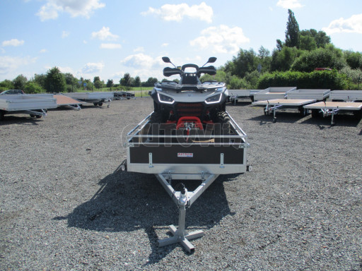 Naklápěcí nebrzděný PROFI přívěs ZV 31 750kg N1 skl 3,01x1,54/0,30 zes. náprava POČ