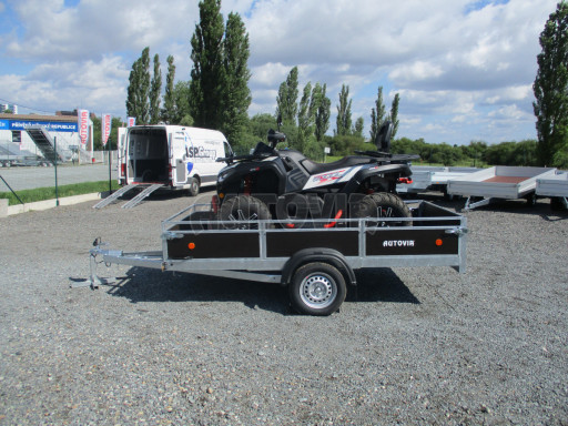 Naklápěcí nebrzděný PROFI přívěs ZV 31 750kg N1 skl 3,01x1,54/0,30 zes. náprava POČ