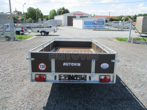 Naklápěcí nebrzděný PROFI přívěs ZV 31 750kg N1 skl 3,01x1,54/0,30 zes. náprava POČ