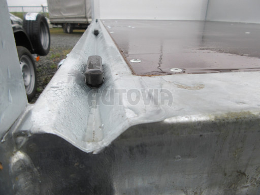 Sklápěcí přívěs KA 2,7T 2,60x1,52/0,35 ruč č.48