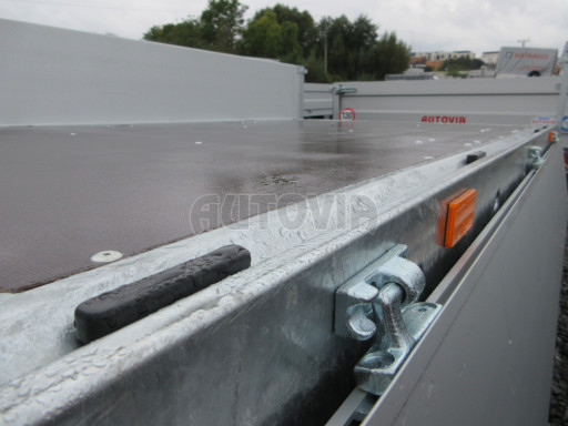 Sklápěcí přívěs KA 2,7T 2,60x1,52/0,35 ruč, BOX č.12