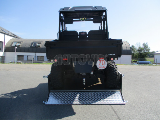 PROFI sklopný přívěsný vozík za osobní auto ZV 31 ALU N1 skl 3,00x1,55/0,35 POČ zesílená náprava