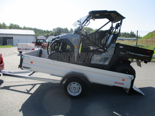 PROFI sklopný přívěsný vozík za osobní auto ZV 31 ALU N1 skl 3,00x1,55/0,35 POČ zesílená náprava