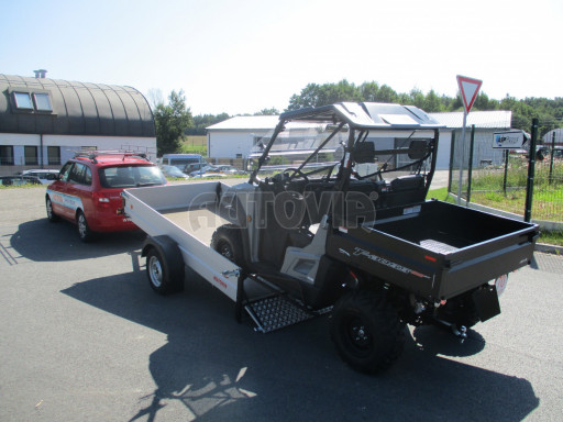 PROFI sklopný přívěsný vozík za osobní auto ZV 31 ALU N1 skl 3,00x1,55/0,35 POČ zesílená náprava