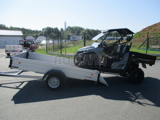 PROFI sklopný přívěsný vozík za osobní auto ZV 31 ALU N1 skl 3,00x1,55/0,35 POČ zesílená náprava