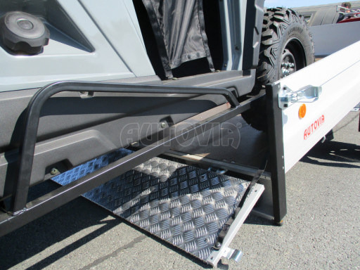 PROFI sklopný přívěsný vozík za osobní auto ZV 31 ALU N1 skl 3,00x1,55/0,35 POČ zesílená náprava