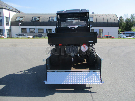 PROFI sklopný přívěsný vozík za osobní auto ZV 31 ALU N1 skl 3,00x1,55/0,35 POČ zesílená náprava