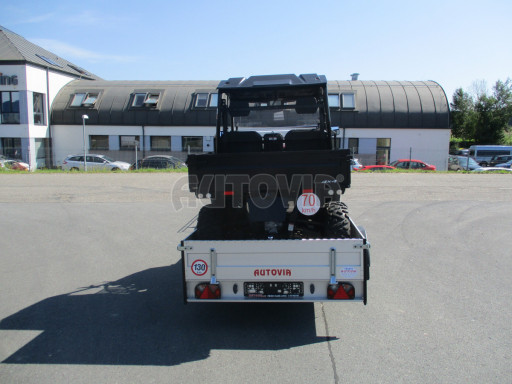 PROFI sklopný přívěsný vozík za osobní auto ZV 31 ALU N1 skl 3,00x1,55/0,35 POČ zesílená náprava