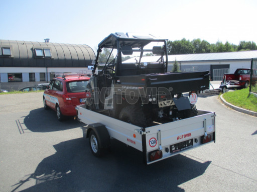 PROFI sklopný přívěsný vozík za osobní auto ZV 31 ALU N1 skl 3,00x1,55/0,35 POČ zesílená náprava