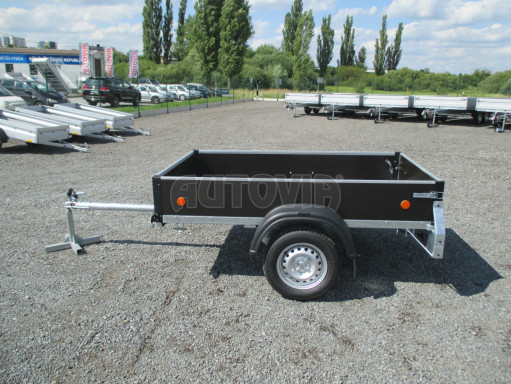 Nebrzděný přívěsný vozík ZV 23 N1 750kg 2,06x1,25/0,35 č.2