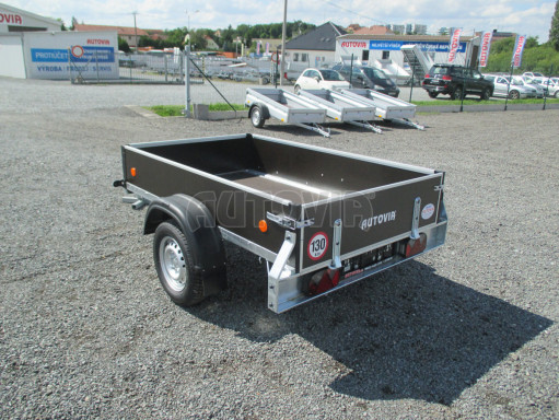 Nebrzděný přívěsný vozík ZV 23 N1 750kg 2,06x1,25/0,35 č.3