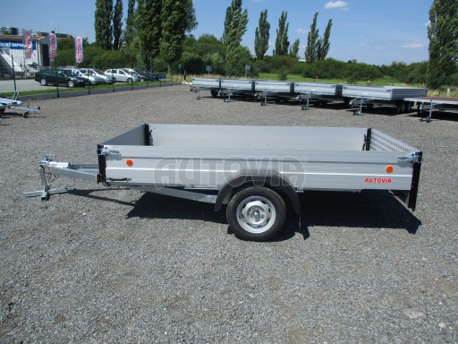 PROFI sklopný přívěsný vozík za osobní auto ZV 31 ALU N1 skl 3,00x1,55/0,35 POČ zesílená náprava