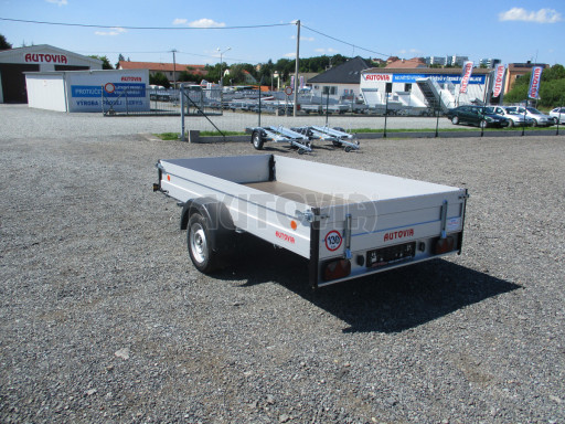 PROFI sklopný přívěsný vozík za osobní auto ZV 31 ALU N1 skl 3,00x1,55/0,35 POČ zesílená náprava