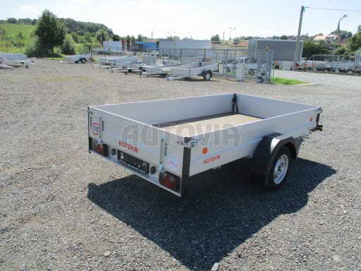 PROFI sklopný přívěsný vozík za osobní auto ZV 31 ALU N1 skl 3,00x1,55/0,35 POČ zesílená náprava