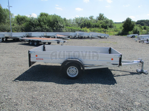 PROFI sklopný přívěsný vozík za osobní auto ZV 31 ALU N1 skl 3,00x1,55/0,35 POČ zesílená náprava