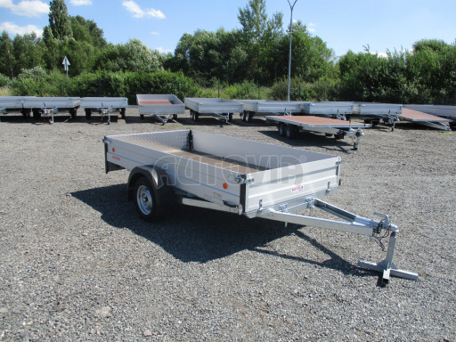 PROFI sklopný přívěsný vozík za osobní auto ZV 31 ALU N1 skl 3,00x1,55/0,35 POČ zesílená náprava