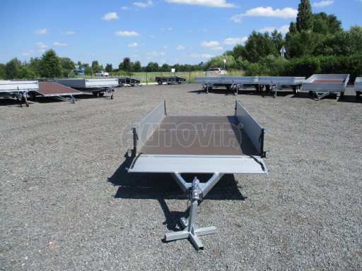 PROFI sklopný přívěsný vozík za osobní auto ZV 31 ALU N1 skl 3,00x1,55/0,35 POČ zesílená náprava