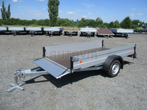 PROFI sklopný přívěsný vozík za osobní auto ZV 31 ALU N1 skl 3,00x1,55/0,35 POČ zesílená náprava