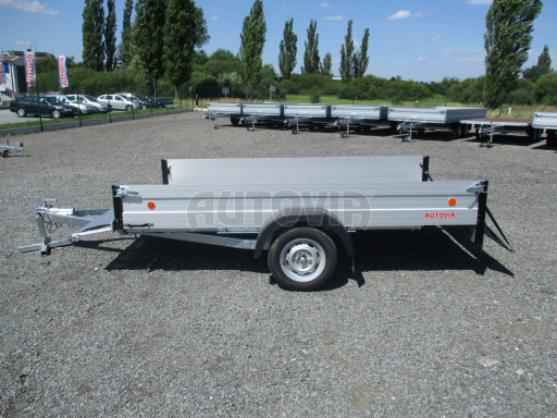 PROFI sklopný přívěsný vozík za osobní auto ZV 31 ALU N1 skl 3,00x1,55/0,35 POČ zesílená náprava