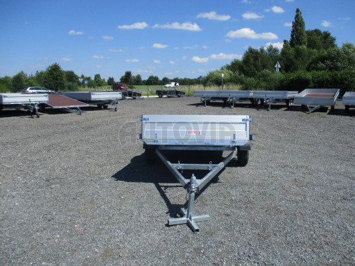 PROFI sklopný přívěsný vozík za osobní auto ZV 31 ALU N1 skl 3,00x1,55/0,35 POČ zesílená náprava