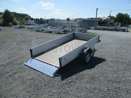 PROFI sklopný přívěsný vozík za osobní auto ZV 31 ALU N1 skl 3,00x1,55/0,35 POČ zesílená náprava