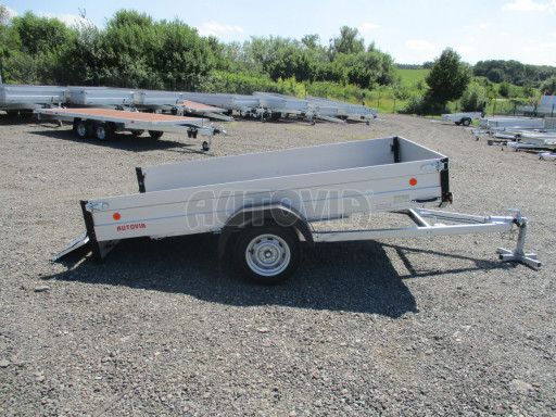 PROFI sklopný přívěsný vozík za osobní auto ZV 31 ALU N1 skl 3,00x1,55/0,35 POČ zesílená náprava