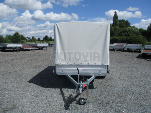 Přívěsný vozík s plachtou ZV 31 ALU 1,3T B1 3,00x1,55/1,48 POČ