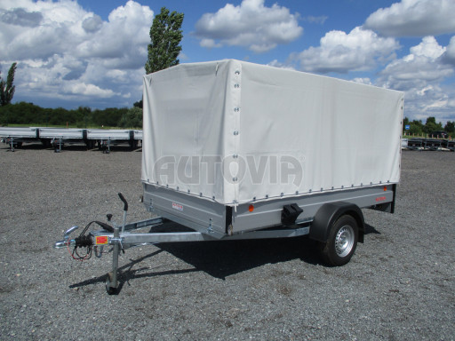 Přívěsný vozík s plachtou ZV 31 ALU 1,3T B1 3,00x1,55/1,48 POČ