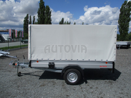 Přívěsný vozík s plachtou ZV 31 ALU 1,3T B1 3,00x1,55/1,48 POČ