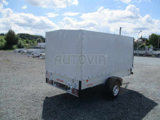 Přívěsný vozík s plachtou ZV 31 ALU 1,3T B1 3,00x1,55/1,48 POČ